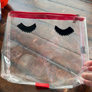 European Wax Center Large Makeup Zipper Bag